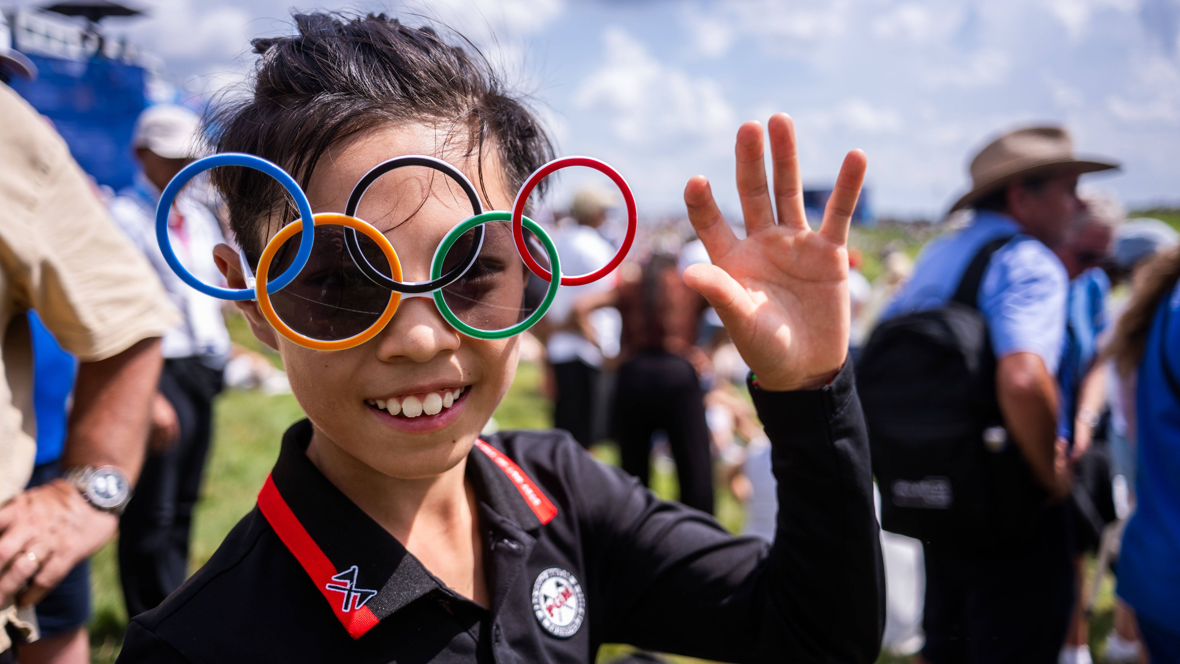 <strong>Olympia 2024: Die besten Bilder des sechsten Tages</strong><br>Die Stimmung bei den Fan ist gut.