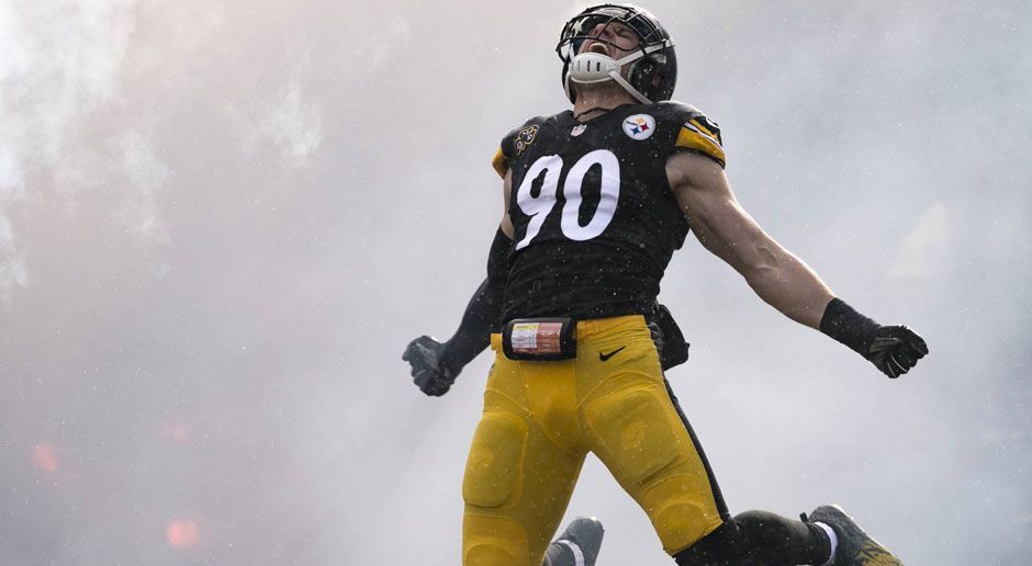 
                <strong>3. T.J. Watt </strong><br>
                Team: Pittsburgh SteelersPosition: LinebackerAlter: 23 Jahre
              