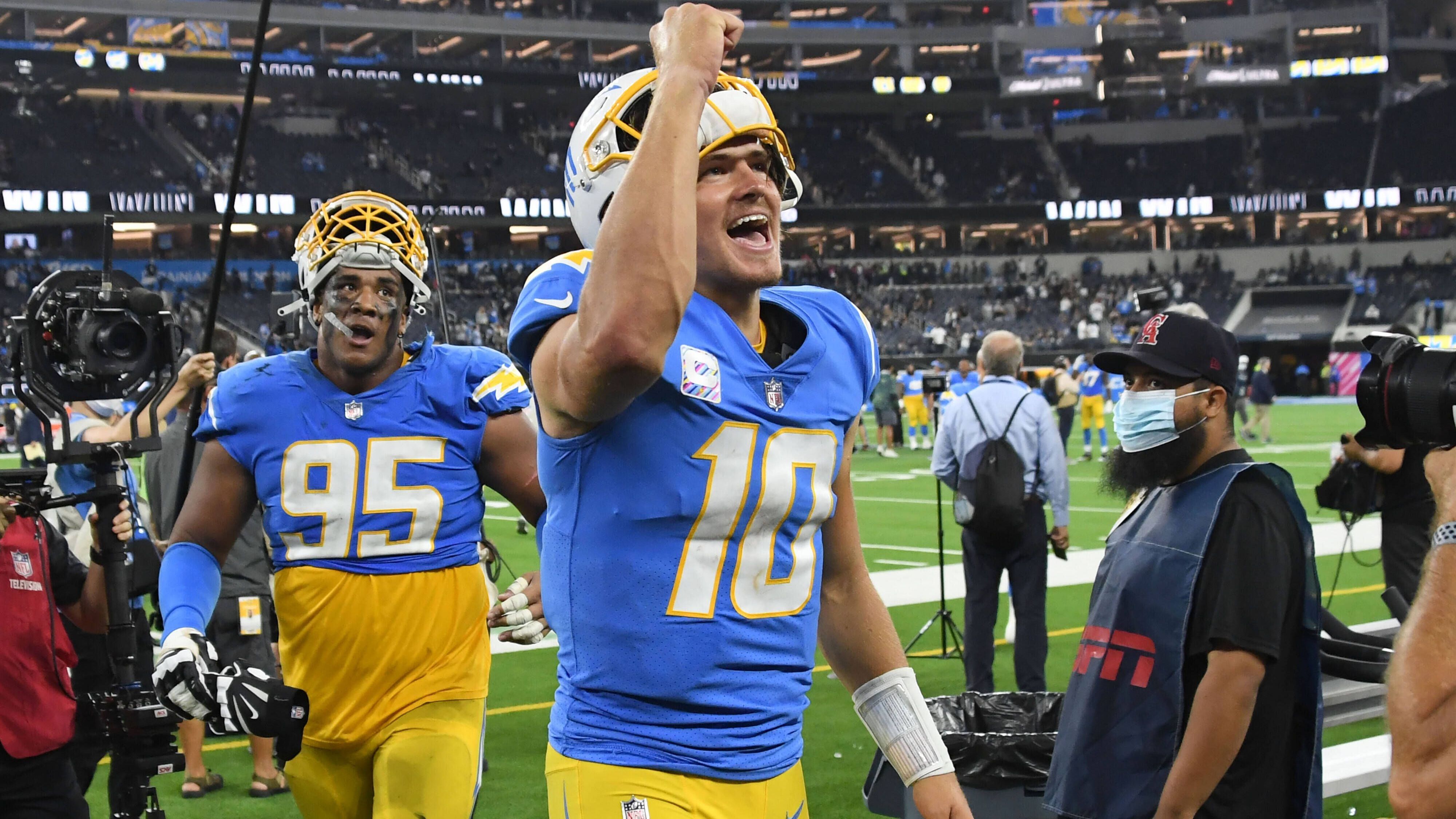 <strong>Los Angeles Chargers (7-4)</strong><br>Die Chancen, die Playoffs zu erreichen, liegen bei 57 Prozent.
