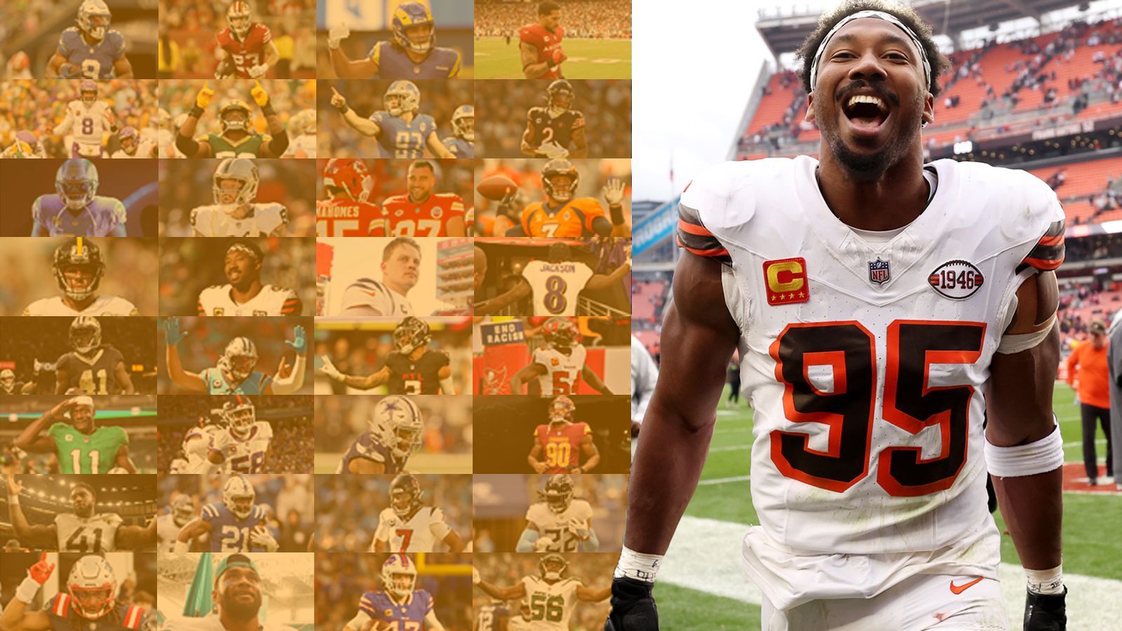 <strong>NFL Saison 2023: Der beste Spieler pro Team zur Saisonhälfte</strong><br>Acht von 18 NFL-Wochenenden sind in der Regular Season 2023 bereits gespielt. Wir blicken kurz vor der Saison-Halbzeit auf die bisher besten Spieler pro Team. Welcher Footballer hat seine Franchise bislang am meisten getragen? ran.de zeigt Euch den wichtigsten Player jeder Mannschaft.