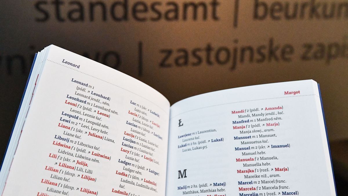 Ein Buch zu Vornamen.