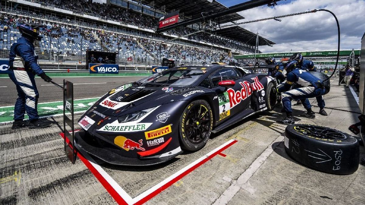 Beim Auto von Nicki Thiim wurde auf dem Lausitzring ein Reifen gestohlen
