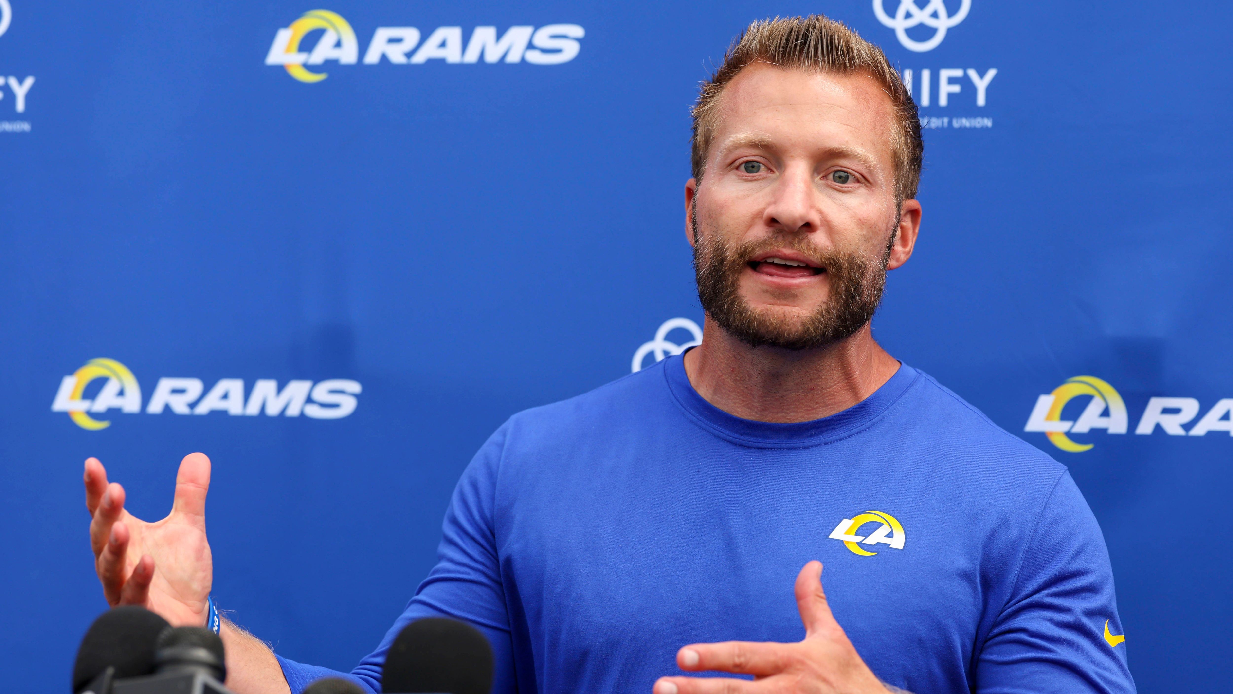 <strong>Geteilter 17. Platz: Sean McVay (Los Angeles Rams)</strong><br>Quote: +1.800 (bei einem Einsatz von 100 US-Dollar gewinnt man 1.800 US-Dollar)