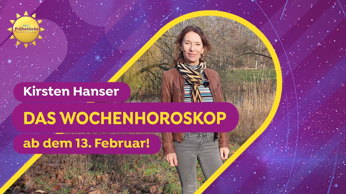 Wochenhoroskop ab dem 13. Februar 