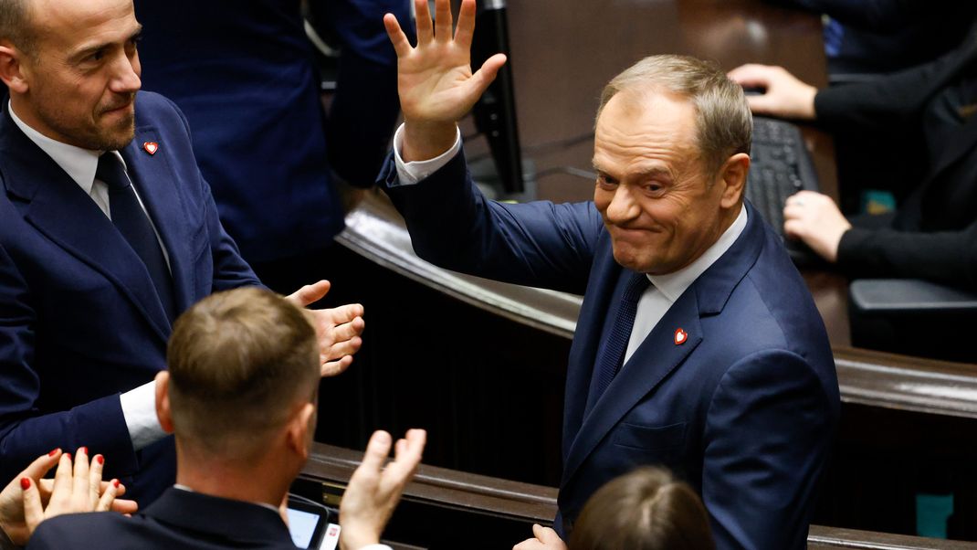 Oppositionsführer Donald Tusk gilt als Hoffnungsträger bei seinen Anhängern.