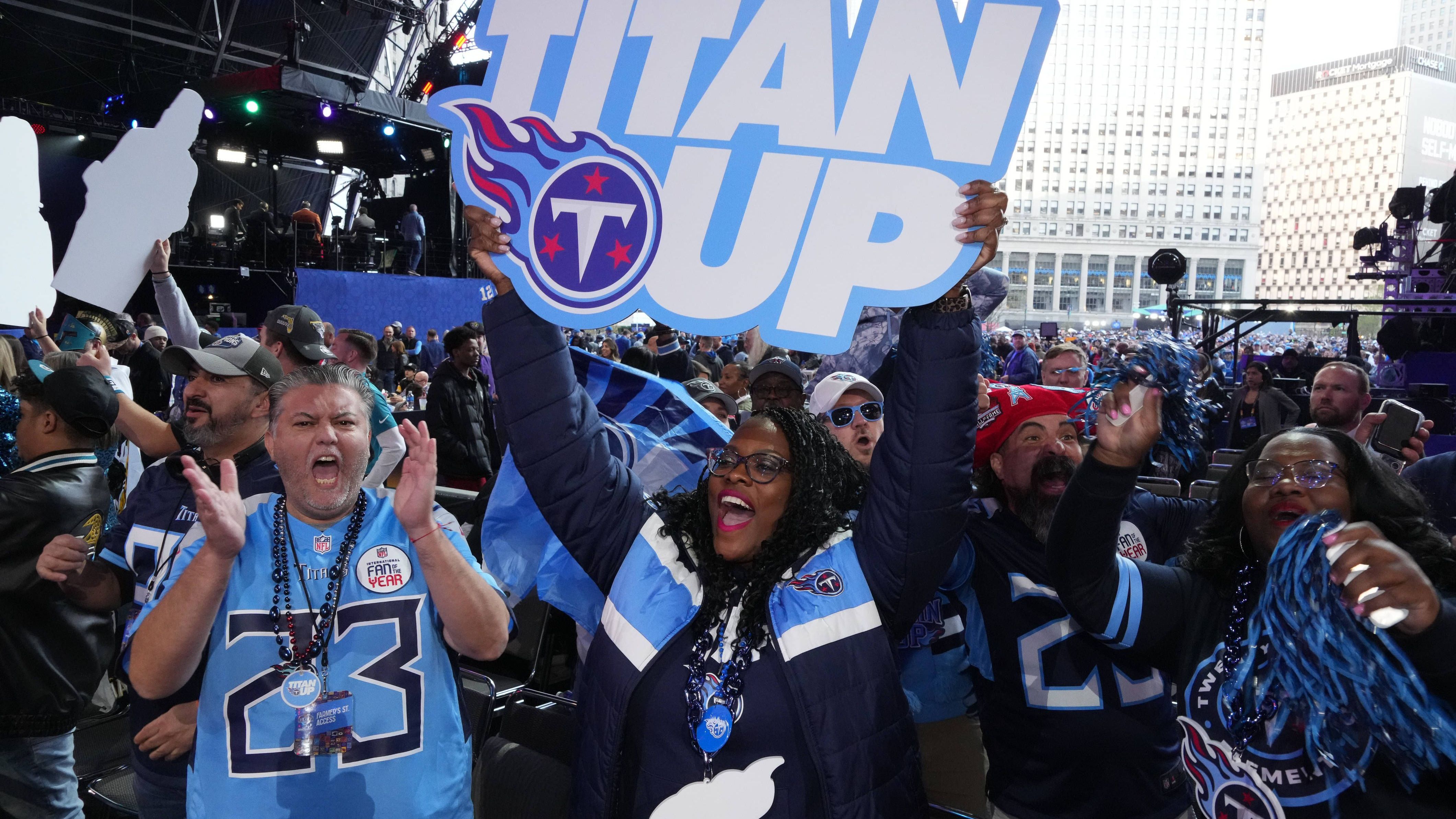 <strong>Platz 14 (geteilt): </strong><strong>Tennessee Titans</strong><br>Durchschnittliche Anzahl Drinks pro Fan: 6,6