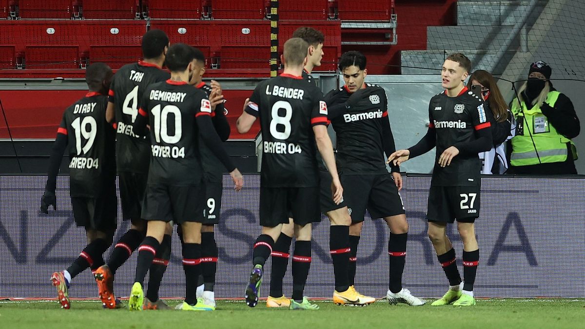 Leverkusen Jubel
