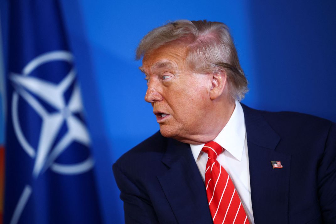 US-Präsident Trump hat mit seinen Aussagen rund um den Konflikt im Iran während des NATO-Gipfels immer wieder von sich reden gemacht.