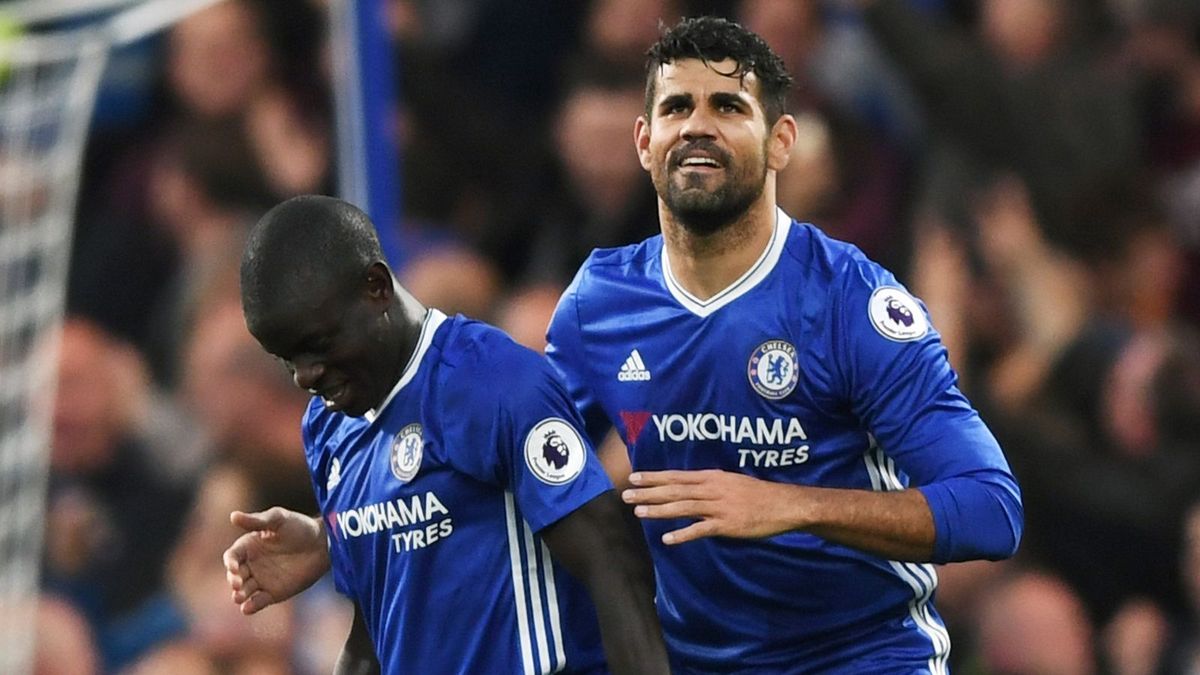 Diego Costa N'Golo Kante