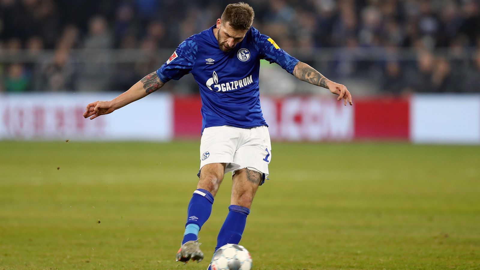 
                <strong>Platz 3 - Guido Burgstaller (FC Schalke 04)</strong><br>
                Torschüsse ohne Tor-Erfolg: 33Einsätze in der Saison 2019/20: 18Position: Mittelstürmer
              