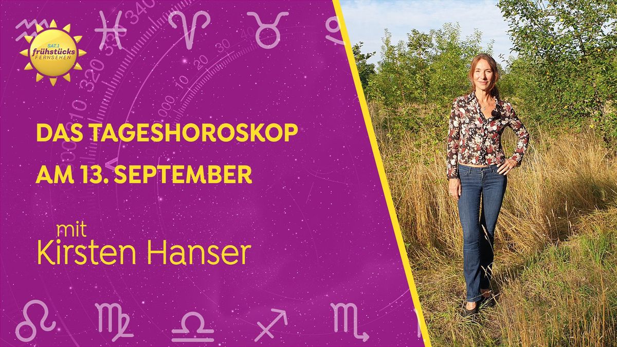 Tageshoroskop 13.09.2022