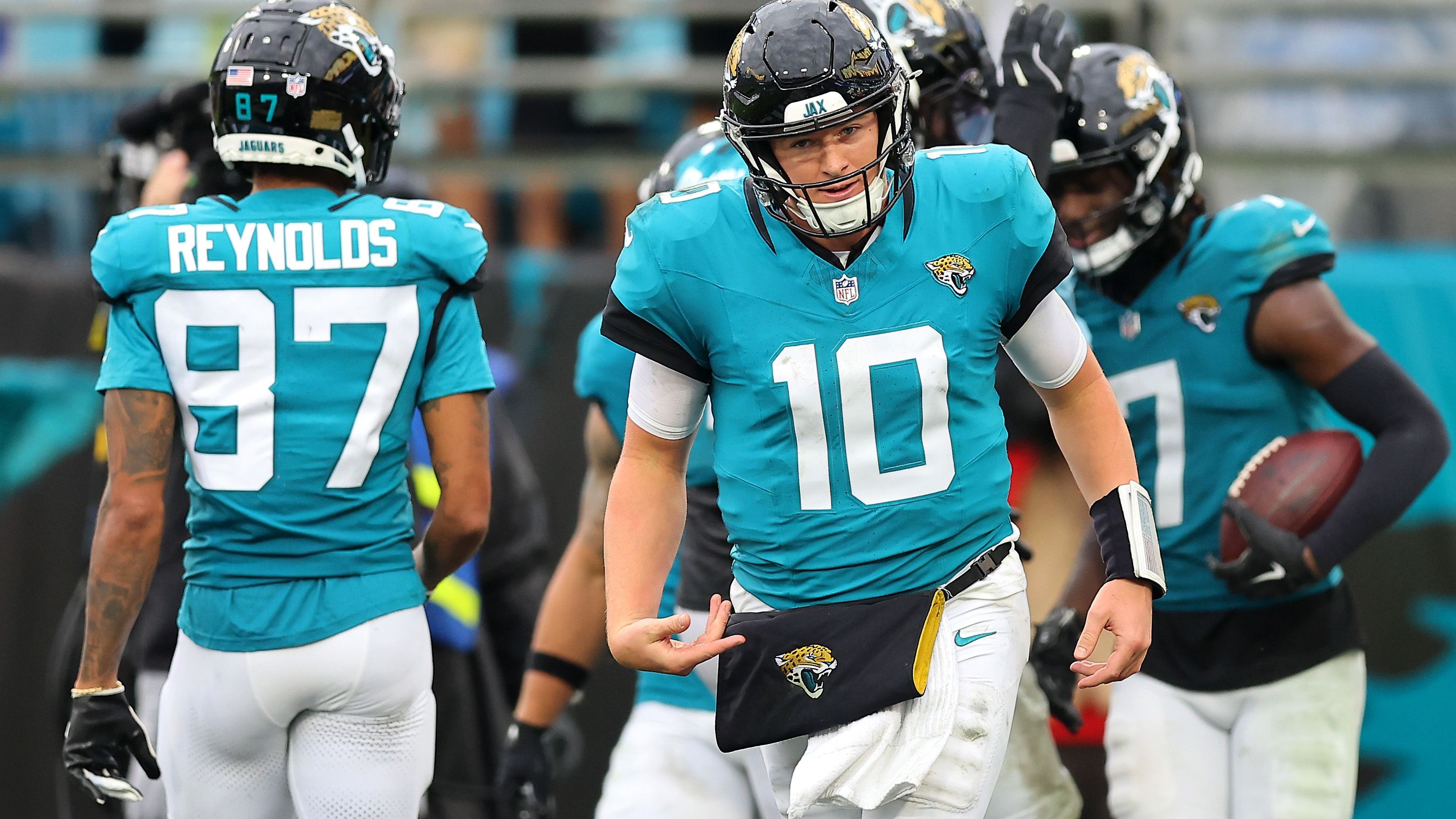 <strong>15. Jacksonville Jaguars<br>Penalty Yard Differential: 21</strong><br>Selbst erhaltene Penalties: 787 Yards<br>Penalties der Gegner: 808 Yards