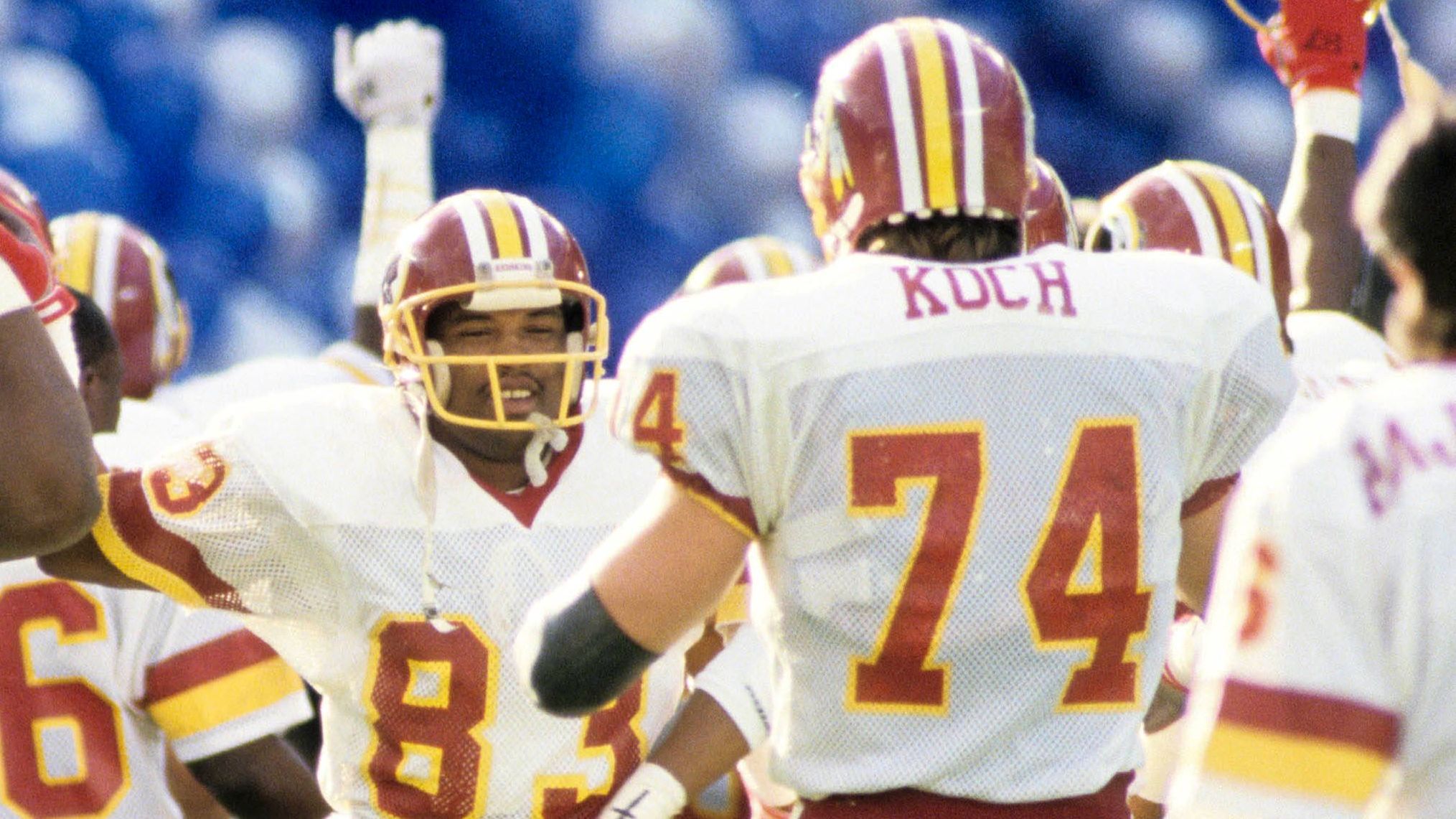 <strong>NFL: Markus Koch</strong><br>Wann: 1987 &amp; 1991<br>Team: Washington Redskins<br>Die heutigen Commanders sicherten sich innerhalb von vier Jahren zweimal den Super Bowl. Koch stand als Linebacker und Defensive End im Roster und war der erste Deutsche, der den Super Bowl gewann. Er wurde 1963 in Niedermarsberg geboren, ging im Alter von vier Jahren nach Kanada. In seiner NFL-Laufbahn spielte er 68 Partien.