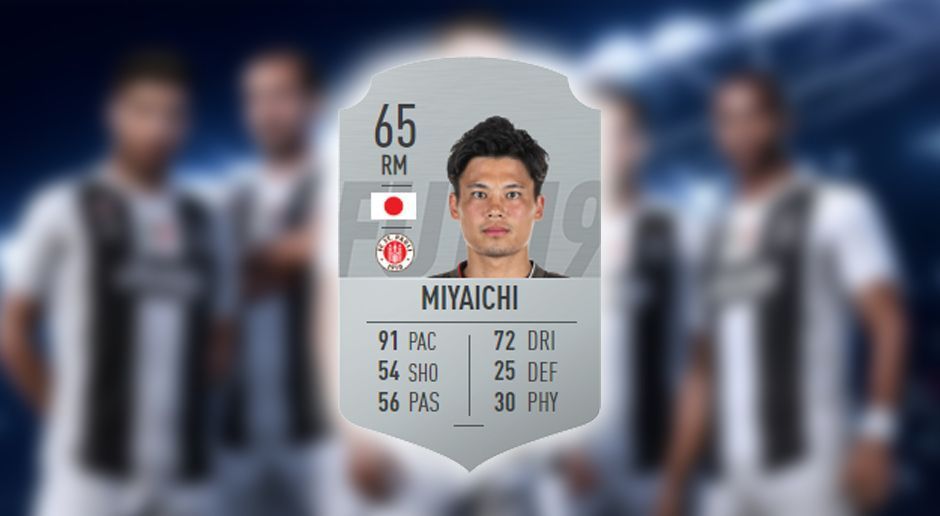 
                <strong>Schlechteste Physis: Ryo Miyaichi</strong><br>
                Ryo Miyaichi ist mit einem Geschwindigkeitswert von 91 zwar schnell, dafür aber physisch eher ein Leichtgewicht. Der Spieler des FC St. Pauli fällt schneller als Neymar. Mit einem Physis-Wert von 30 ist er in diesem Bereich der schlechteste Spieler des Spiels.
              