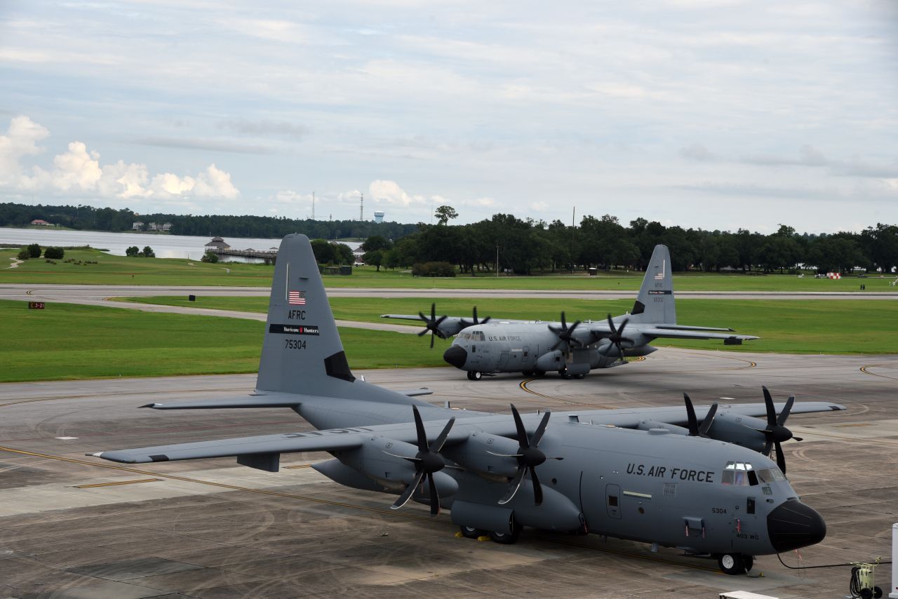 Das Flugzeug, das für die gefährliche Mission eingesetzt wird: C-130J Super Hercules.