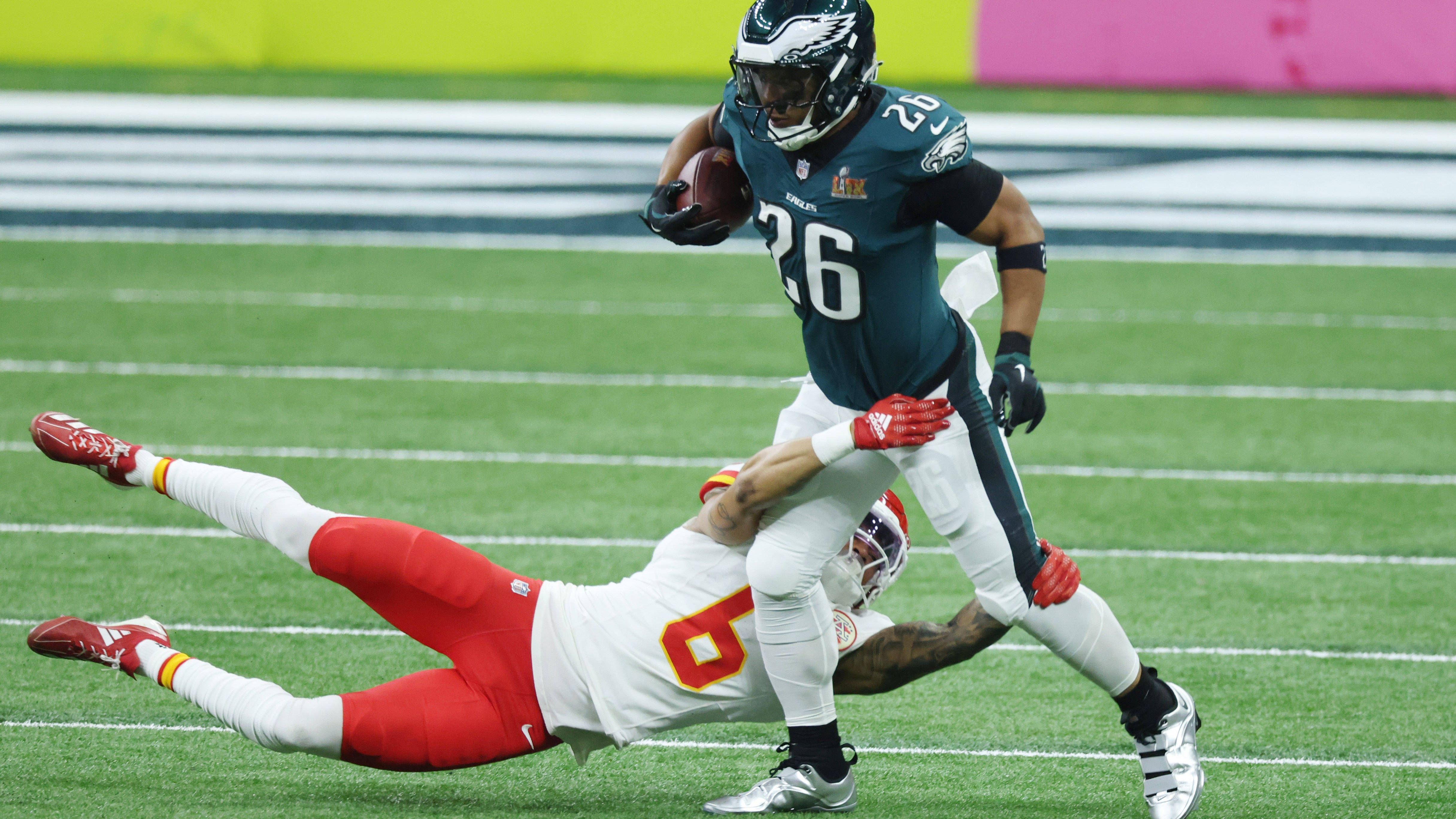 <strong>Saquon Barkley (Philadelphia Eagles)</strong><br>Distanz: 78 Yards