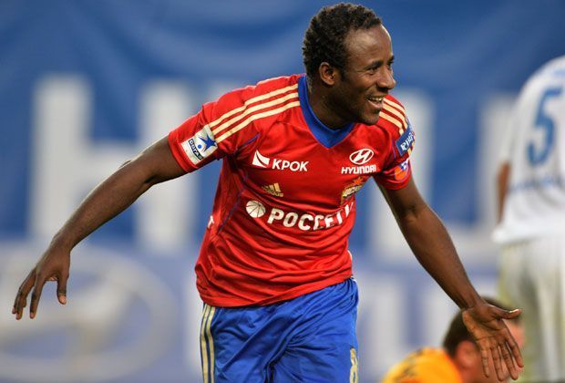 
                <strong>6. Seydou Doumbia</strong><br>
                Schneller ist da Seydou Doumbia vom russischen Vertreter ZSKA Moskau. 75 Minuten reichen dem Angreifer durchschnittlich, um ein Tor zu erzielen.
              