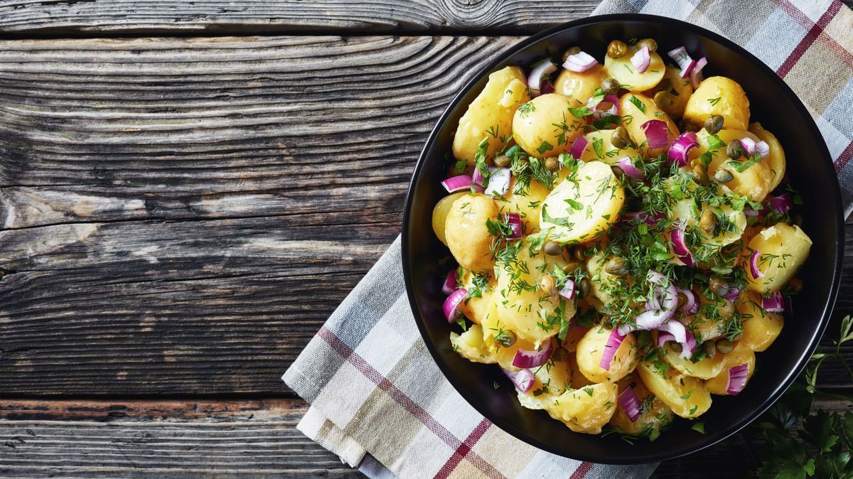 Kartoffelsalat mit Gemüse - Teaser