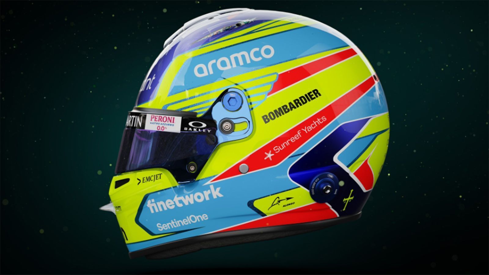 <strong>Fernando Alonso</strong><br>Normalerweise ist das der Helm des Spaniers.