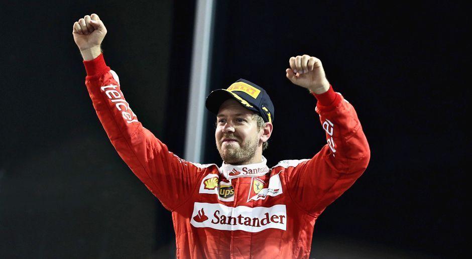 
                <strong>Sebastian Vettel</strong><br>
                Scuderia Ferrari: 5 Sebastian Vettel (Deutschland). WM-Titel: 2010, 2011, 2012, 2013. Grand-Prix-Starts: 179. Siege: 42.
              