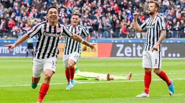 
                <strong>Platz 7 - Eintracht Frankfurt</strong><br>
                Platz 7 - Eintracht FrankfurtTore gesamt: Unterschiedliche Torschützen: Bester Torschütze: Marco Fabian (sieben Treffer)
              