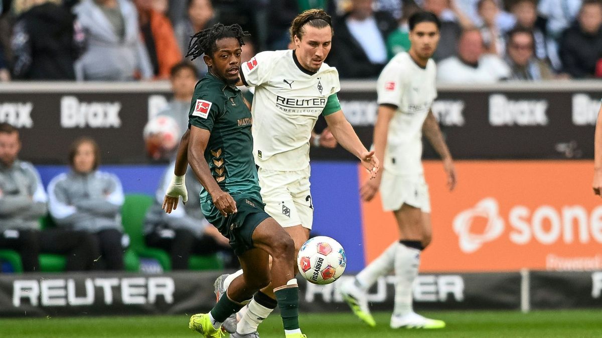 Samuel Mbangula (l.) traf zum 1:0