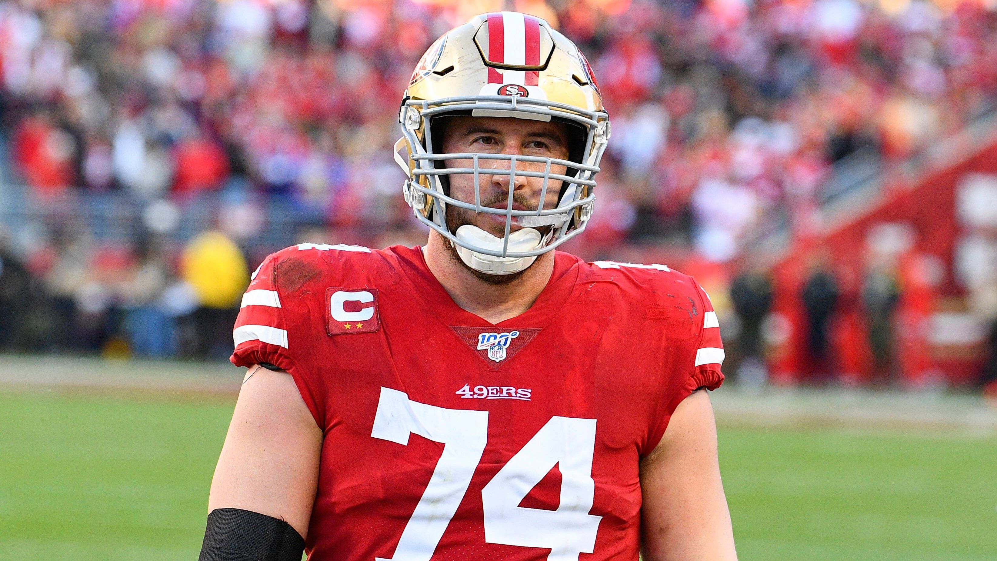 <strong>Joe Staley (Offensive Lineman)</strong><br>- Team: San Francisco 49ers