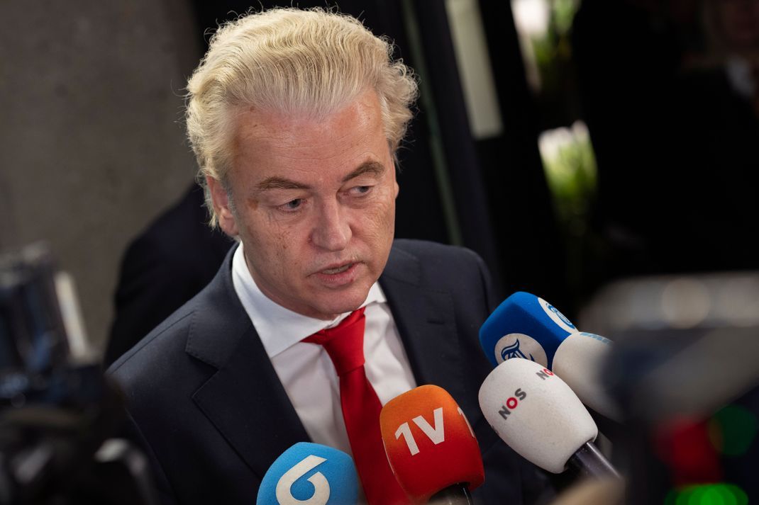 Geert Wilders' Partei war die stärkste Kraft in der Vier-Parteien-Koalition.