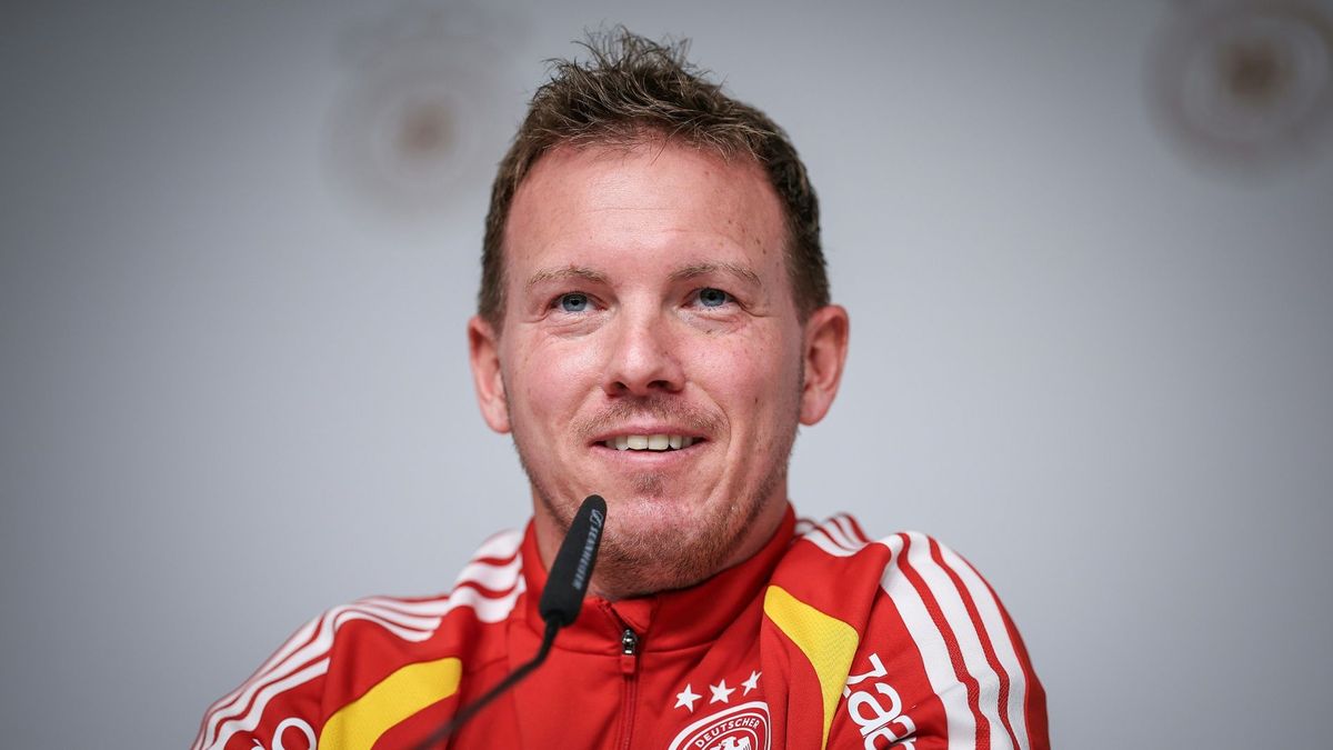 Bundestrainer Julian Nagelsmann in Leipzig