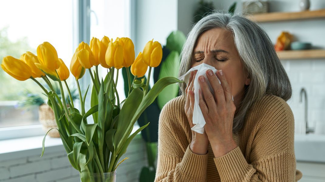 Die Nase läuft. Aber woran liegt's? Was der Unterschied zwischen einer Erkältung und Pollenallergie ist, erklären wir hier. 
