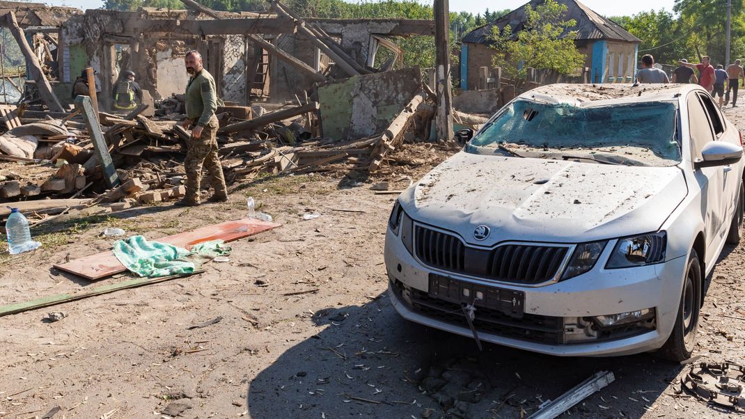 Die Stadt Sumy wurde bereits mehrfach von russischen Angriffen schwer getroffen.