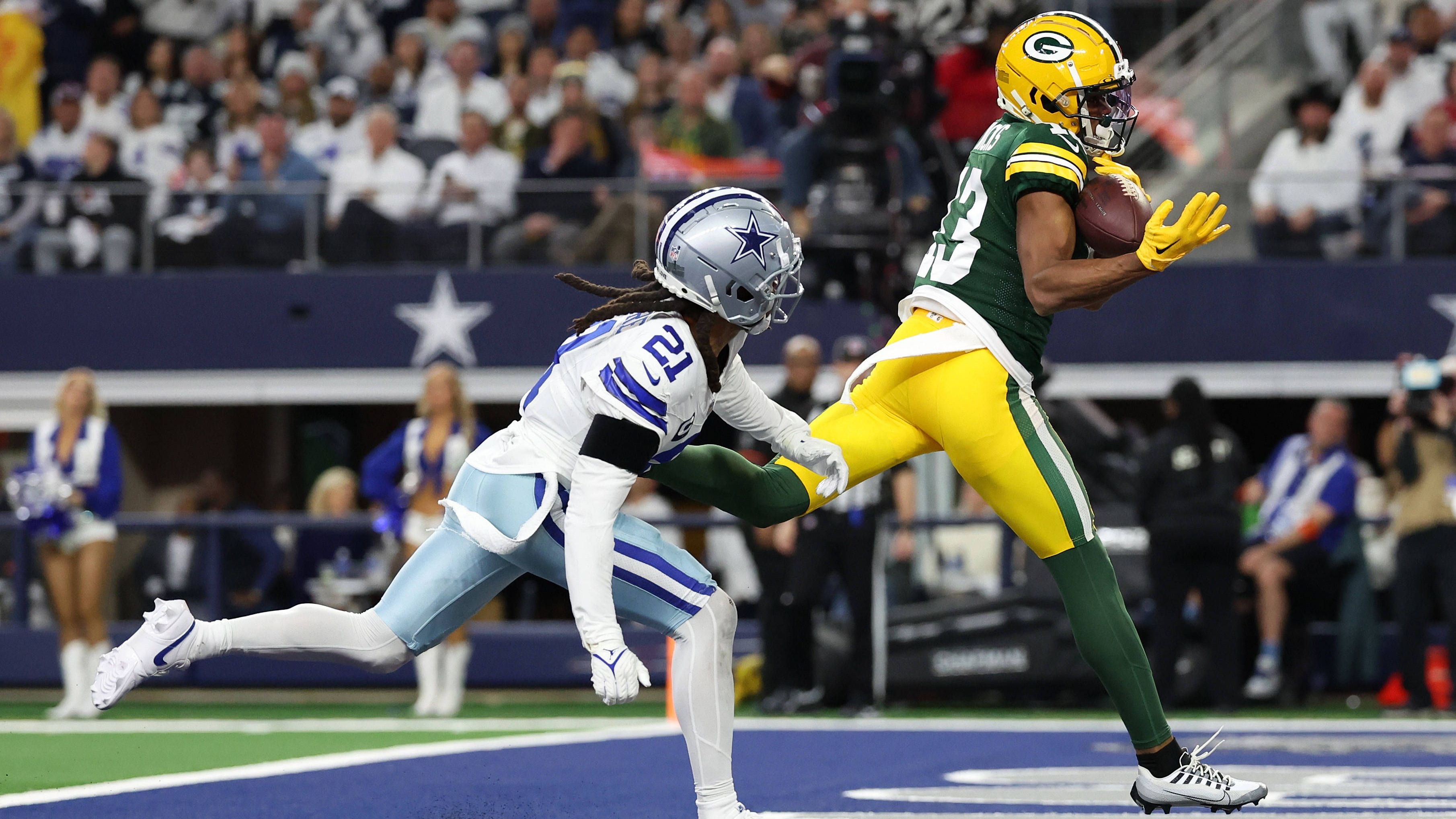 <strong>So viele Gegner-Punkte wie noch nie</strong><br>Eine weitere unrühmliche Statistik: Noch nie in der Historie der Dallas Cowboys ließ das Team in den Playoffs 40 oder mehr Punkte zu. Doch auch das ist vorbei: Green Bay brachte demütigende 48 Zähler auf das Scoreboard.