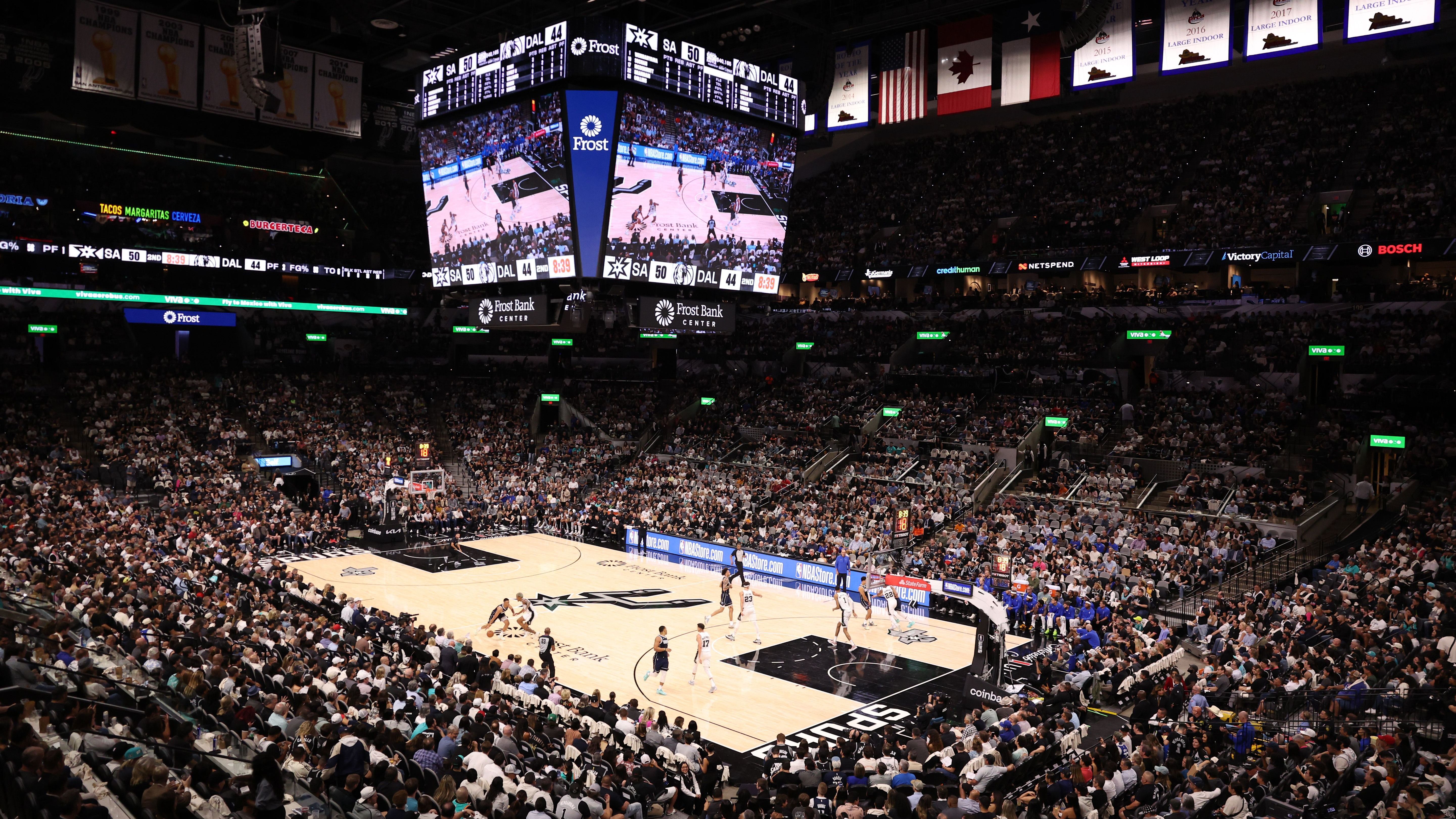 <strong>Frost Bank Center<br></strong>Team: San Antonio Spurs<br>Plätze: 18.418<br>Eröffnung: 2002<br>Kosten: 186 Mio. $