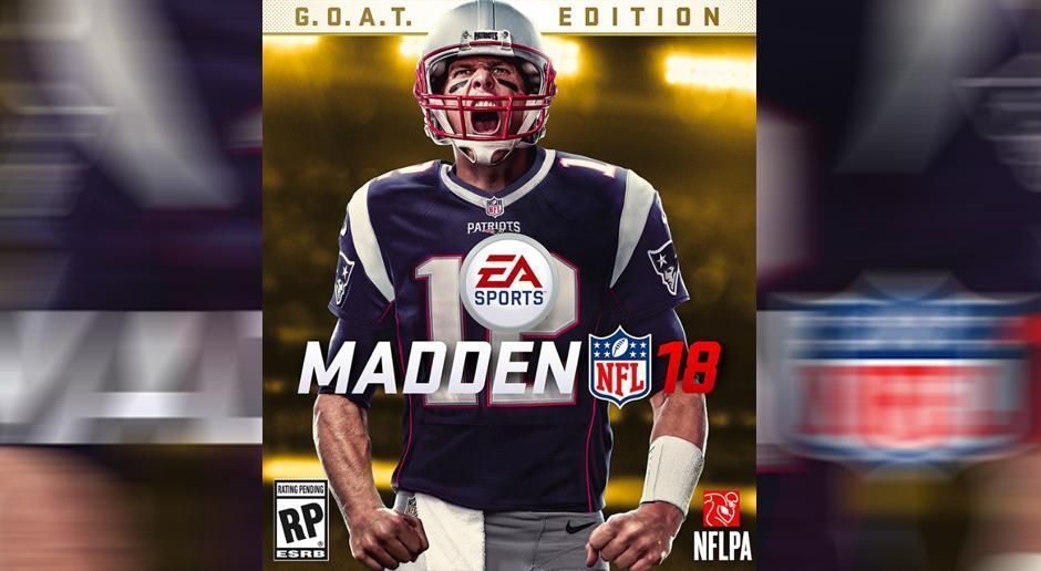 
                <strong>Madden NFL 18</strong><br>
                Madden NFL 18 - Cover-Spieler: Tom Brady.
              
