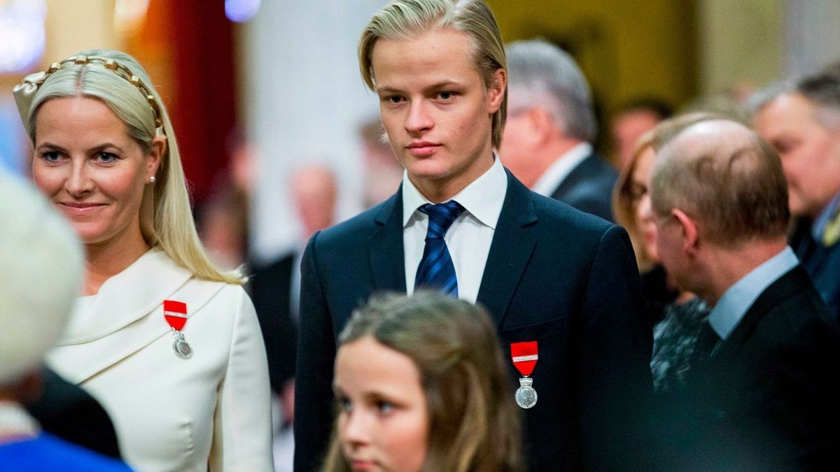 Mette-Marit und ihr Sohn Marius Borg Høiby