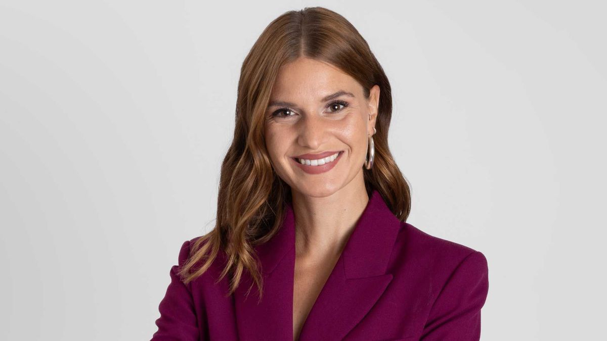 Moderatorin Lynn Grütter
