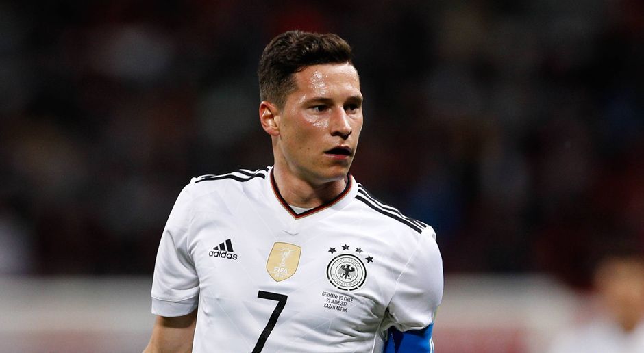 
                <strong>Julian Draxler</strong><br>
                Der Kapitän versucht viel, doch ihm gelingt wenig. Mit einem etwas überhasteten Schuss über die Latte vergibt er die erste DFB-Chance nach einem schnellen Gegenstoß. ran-Note: 4
              