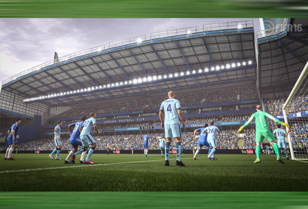 
                <strong>FIFA 16 - Die neuen Bilder</strong><br>
                Vor allem die Stadien sehen wesentlich realistischer aus. Hier soll dem Spieler noch mehr Atmosphäre vermittelt werden.
              