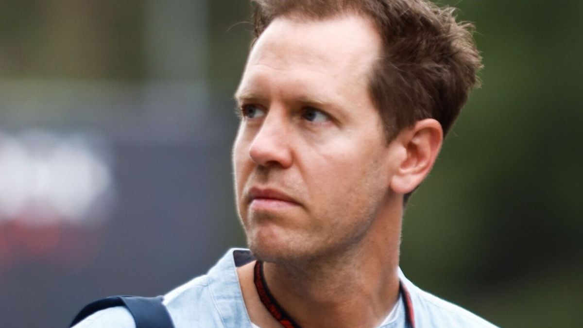 Sebastian Vettel als Privatmann im Formel-1-Fahrerlager 2024