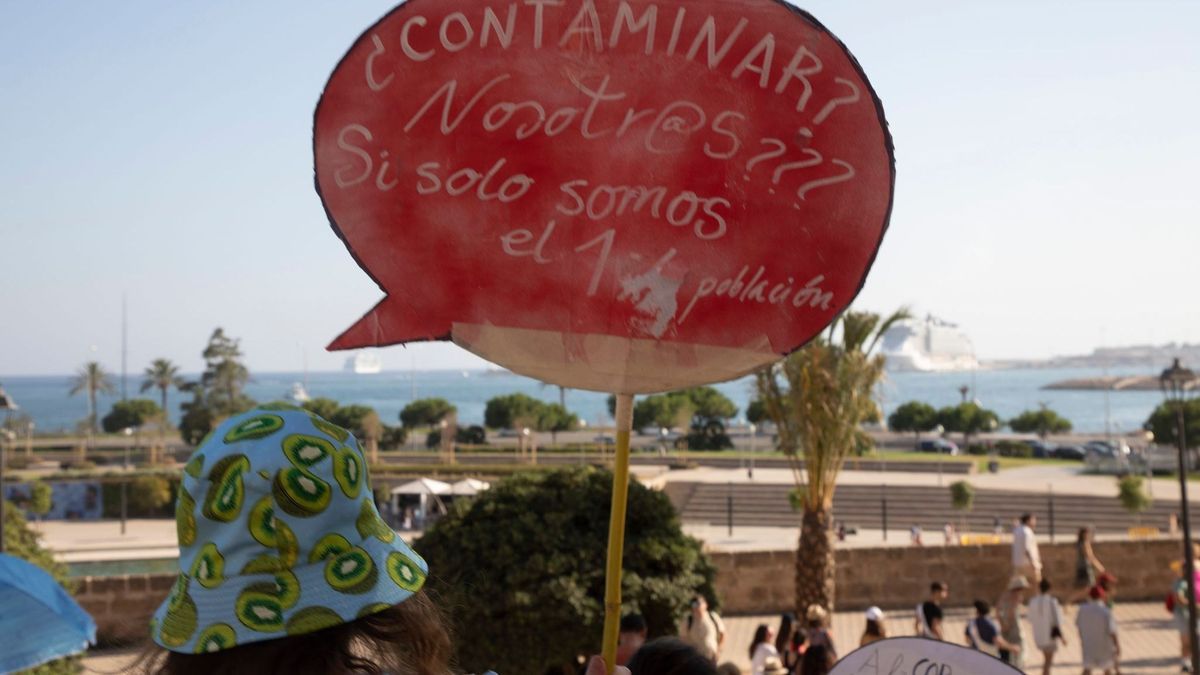 Protest gegen Massentourismus auf Mallorca