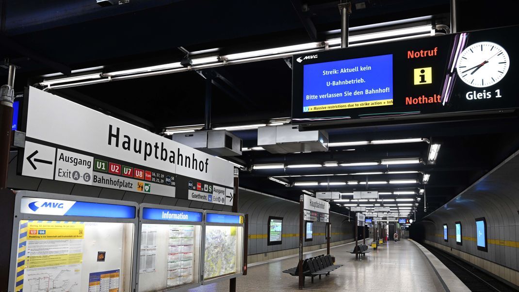 Streik in München