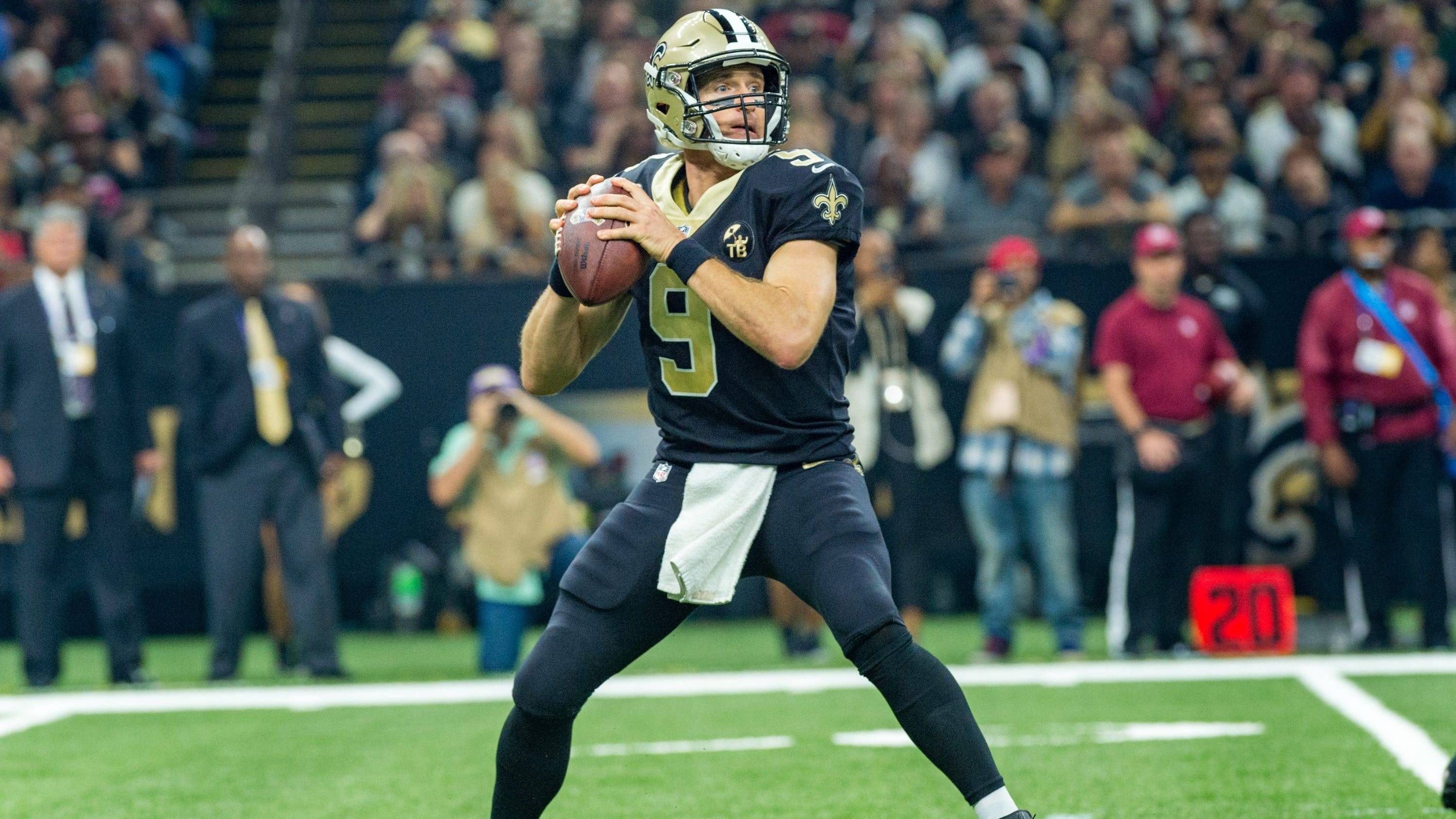 <strong>Platz 2: Drew Brees</strong><br>80.358 Yards<br>Aktiv: 2001 bis 2020 für die San Diego Chargers und die New Orleans Saints
