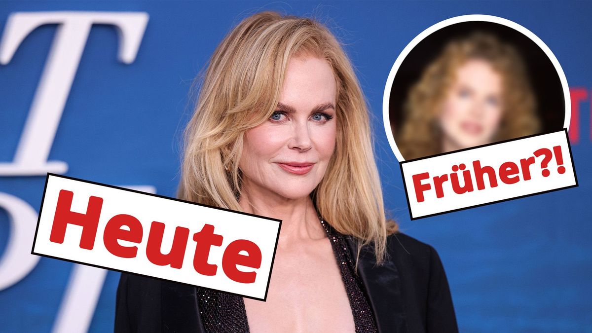 Nicole Kidman: Früher vs. heute