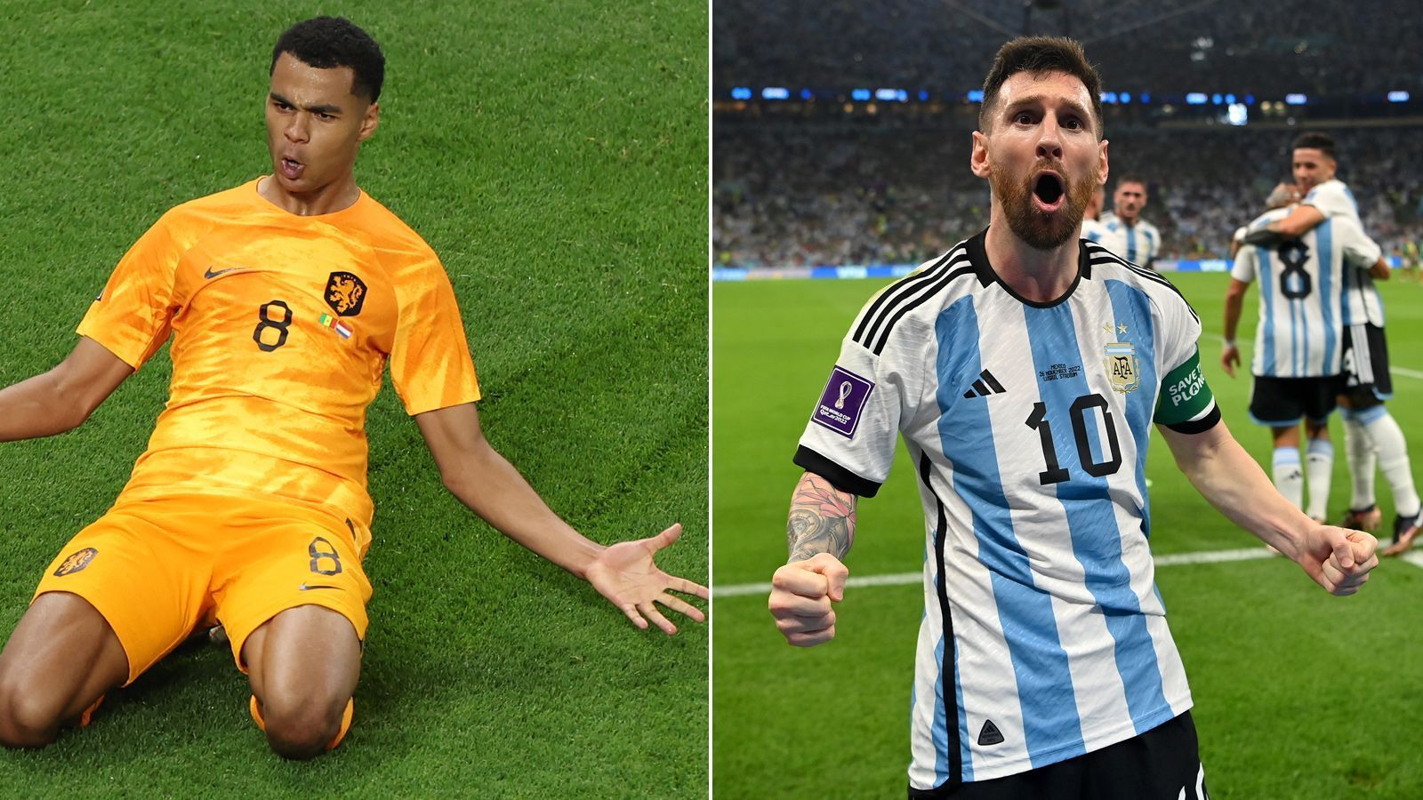 
                <strong>Niederlande vs. Argentinien im Head to Head</strong><br>
                Im Viertelfinale der WM 2022 kommt es zum Klassiker Niederlande gegen Argentinien (Fr., ab 20 Uhr im Liveticker). Doch wer ist der Favorit im Duell der Fußball-Schwergewichte? Unser Head to Head.
              