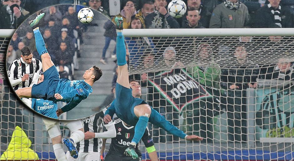 
                <strong>CR7s Fallrückzieher-Tor: Zehn Spiele in Folge getroffen</strong><br>
                Cristiano Ronaldo hat in der Champions League wieder einmal für einen Rekord gesorgt. Der Weltfußballer erzielte beim 3:0 (1:0) von Titelverteidiger Real Madrid im Viertelfinal-Hinspiel bei Juventus Turin zwei Tore. Ronaldo traf in diesem Wettbewerb im zehnten Spiel hintereinander, was vor ihm noch keinem Spieler in der Königsklasse gelungen war. Insgesamt hat Ronaldo in diesen zehn Partien 16 Treffer erzielt. In der laufenden Spielzeit der Königsklasse war es sein 14. Tor im neunten Einsatz, hinzu kommen die beiden Tore aus dem Finale der Vorsaison (4:1) gegen Juve.
              