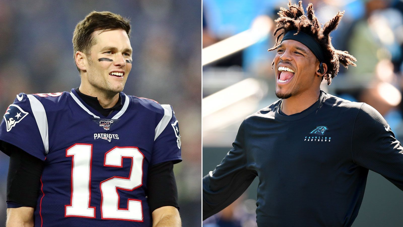 
                <strong>Tom Brady vs. Cam Newton - der große Zahlenvergleich</strong><br>
                Die New England Patriots haben nach dem Verlust von Tom Brady doch noch einen prominenten Quarterback an Land gezogen. Cam Newton bekommt die Chance, die Lücke des "GOAT" nach dessen 20-jähriger Ära zu schließen. Doch kann der Showman wirklich in die Fußstapfen des auf dem Platz eher stoischen Superstars treten? Da wir keine Glaskugel zur Hand haben, können wir diese Frage auch nicht hundertprozentig beantworten. Aber wir können die beiden Playcaller mal gegenüberstellen - im großen Zahlenvergleich von ran.de.ranTALK mit Icke und Esume zum Newton-Deal der Patriots jetzt im Relive ansehen
              