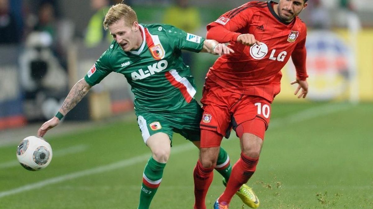 André Hahn (re.) steht vor einem Wechsel zu den Fohlen