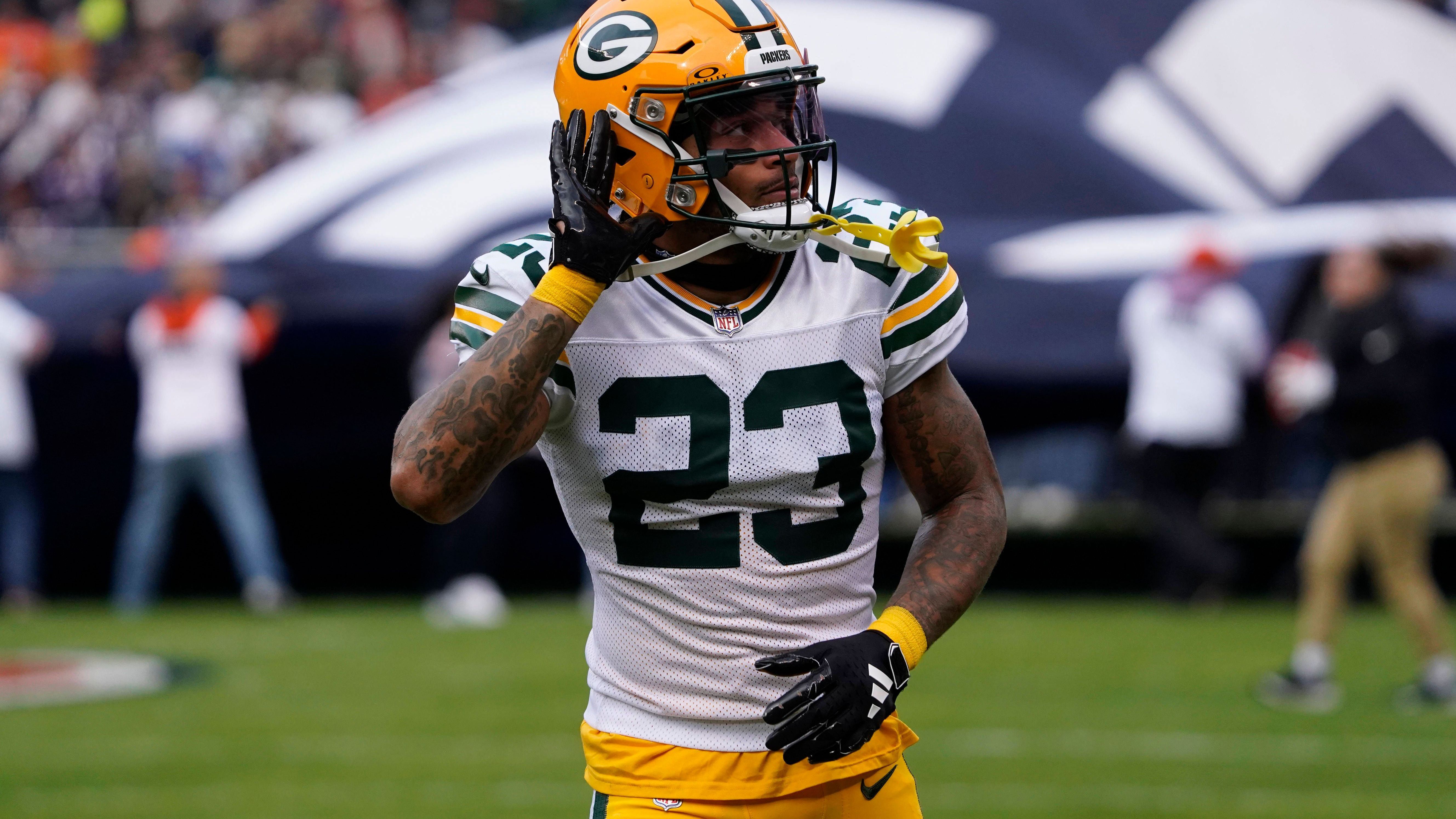 <strong>Jaire Alexander (Green Bay Packers)</strong><br>Nach "ESPN"-Informationen gibt es deutliche Hinweise darauf, dass sich die Green Bay Packers nach sieben Jahren von Jaire Alexander trennen werden. Demnach sind viele Mitglieder der Franchise frustriert, weil der Cornerback oft verletzt ausfällt. In den vergangenen beiden Saisons kam der 18. Pick des Draft 2018 jeweils nur auf sieben Einsätze in der Regular Season. Sein Vertrag läuft noch zwei Jahre, sein Cap Hit für 2025 beträgt knapp 25,5 Millionen US-Dollar.