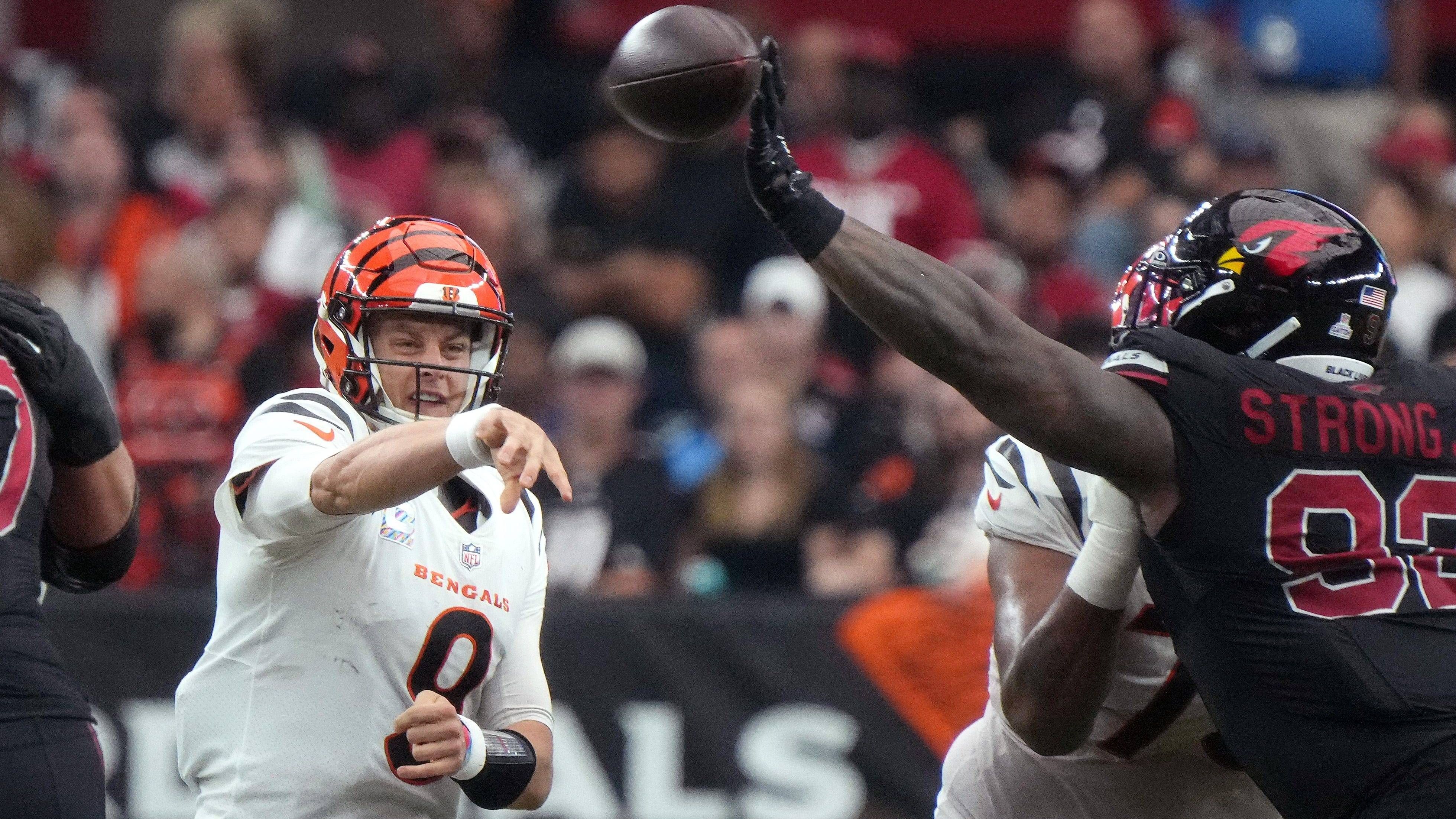 <strong>Gewinner Joe Burrow und Ja'Marr Chase (Cincinnati Bengals)</strong><br>Man bekam nach dem unbefriedigenden 1-3-Start den Eindruck, die Cincinnati Bengals könnten implodieren. Joe Burrow lieferte Statistiken wie ein schlecht gestarteter Rookie und Ja'Marr Chase gab ihm sogar öffentliche Kritik mit. Risse in der Bromance der beiden LSU-Absolventen?