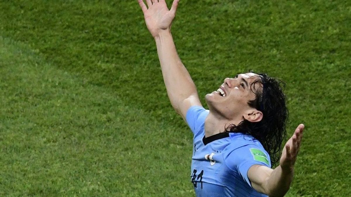 Cavani führte Uruguay mit zwei Toren ins Viertelfinale